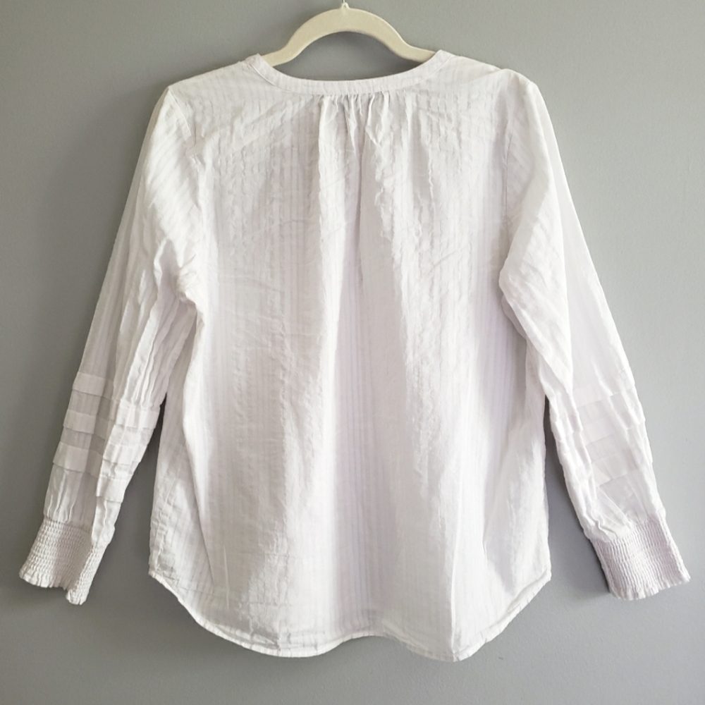 Rails Caterina Top In Powder White, Size Medium - image 8